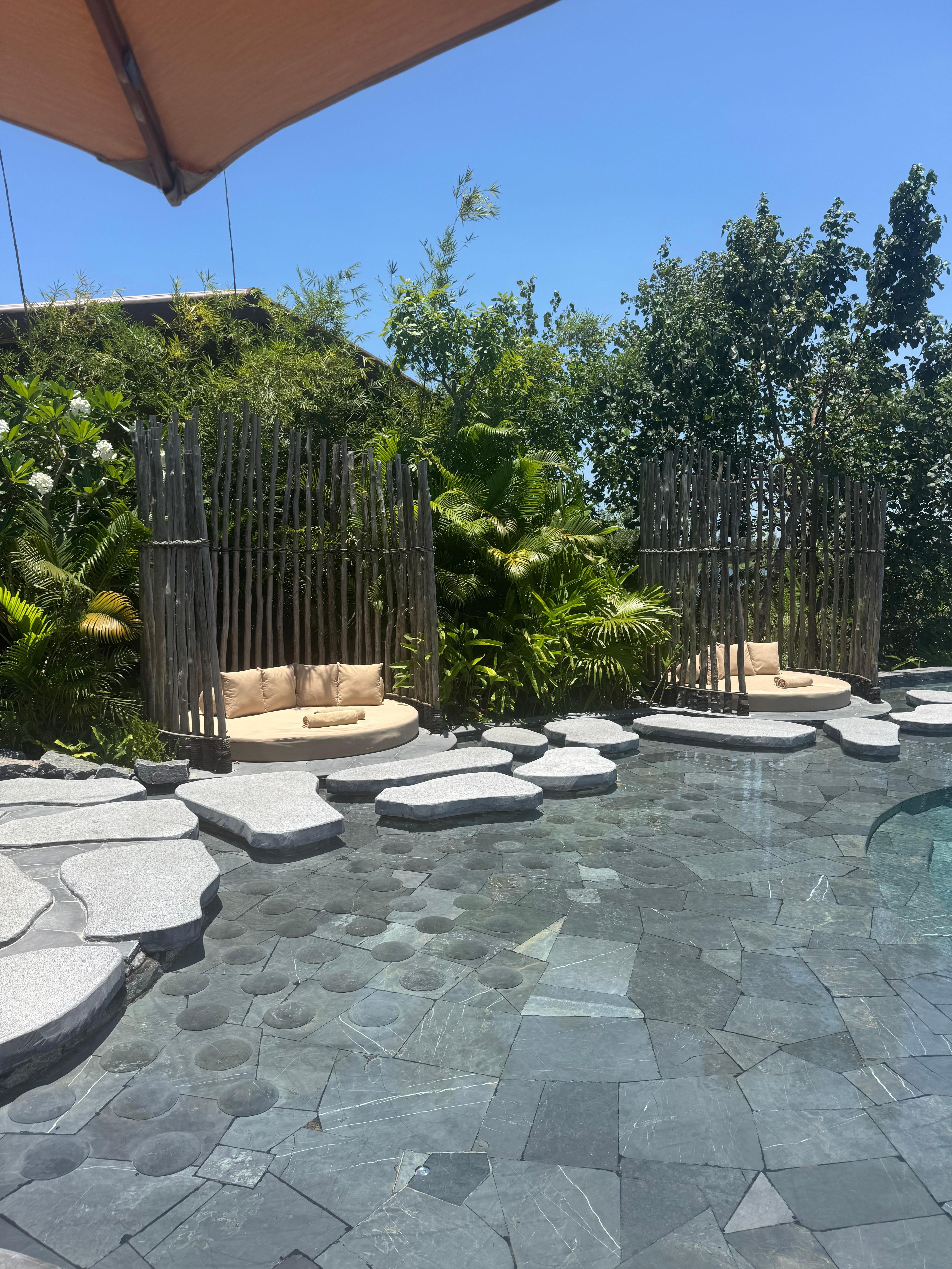 Main pool cabana 