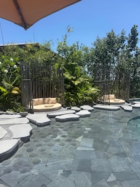 Main pool cabana