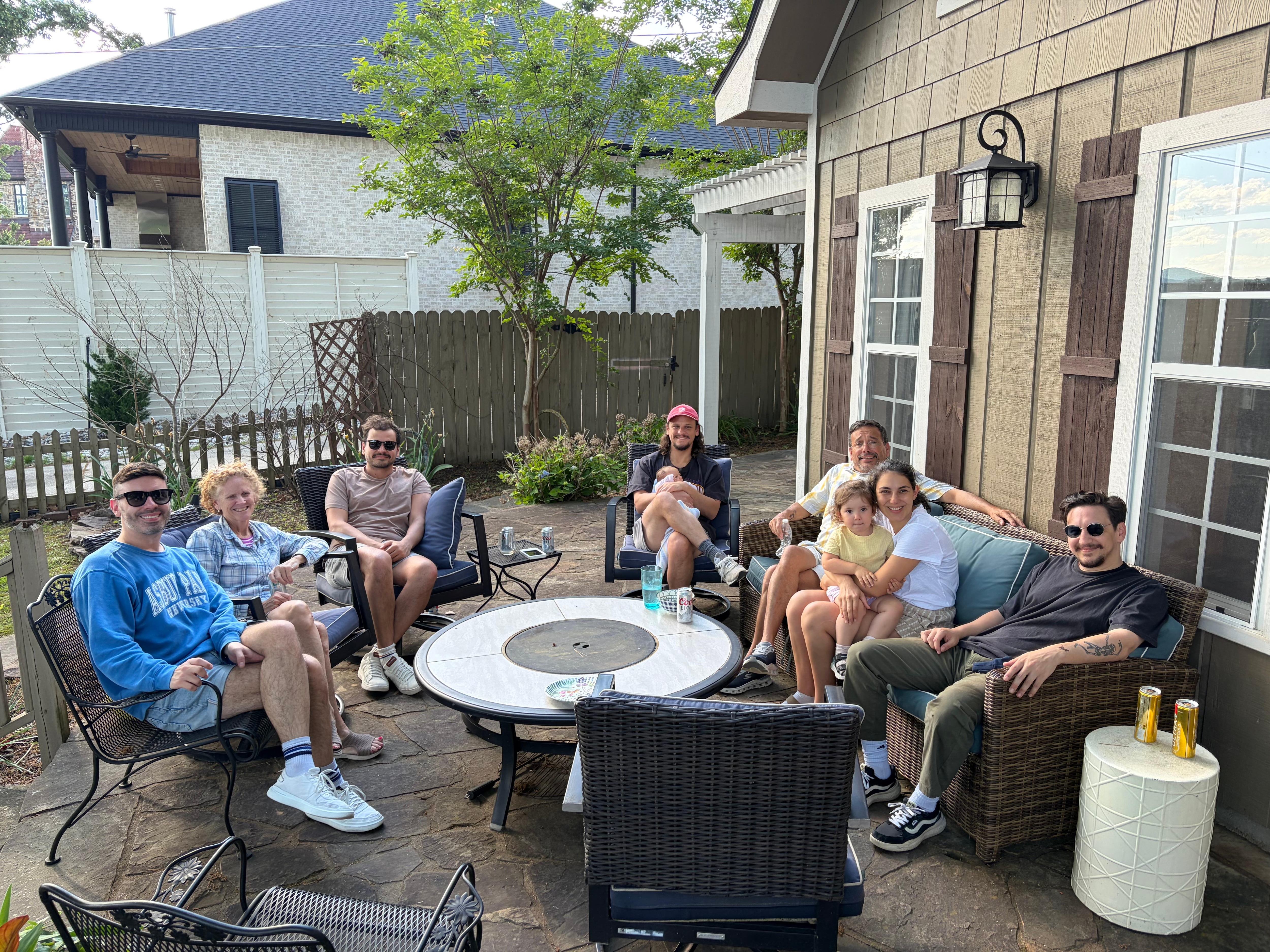 Missing one son. Again we had a great time!