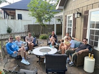 Missing one son. Again we had a great time!