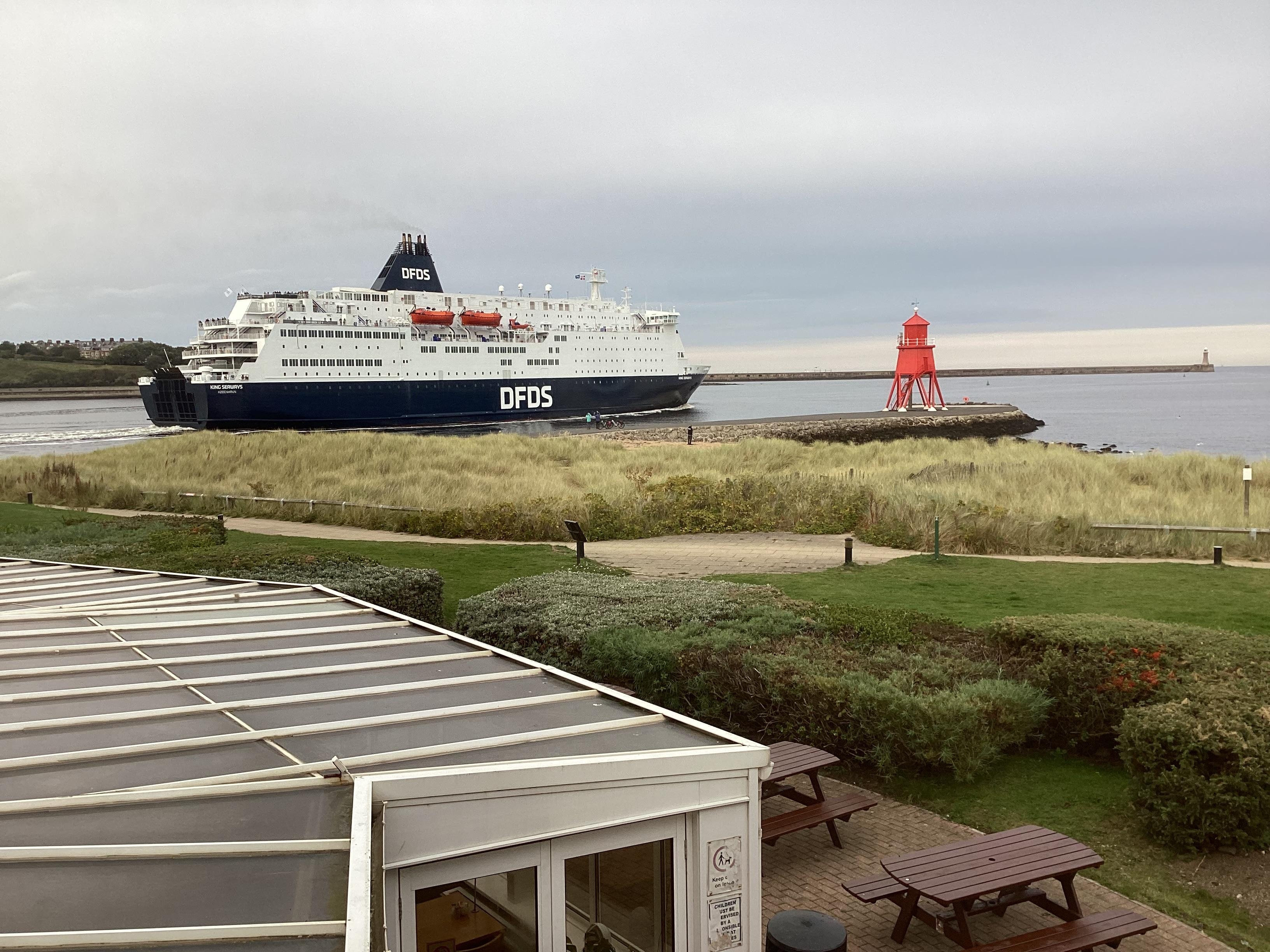 Lots of shipping activity