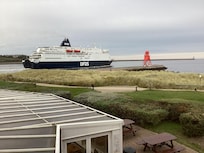 Lots of shipping activity