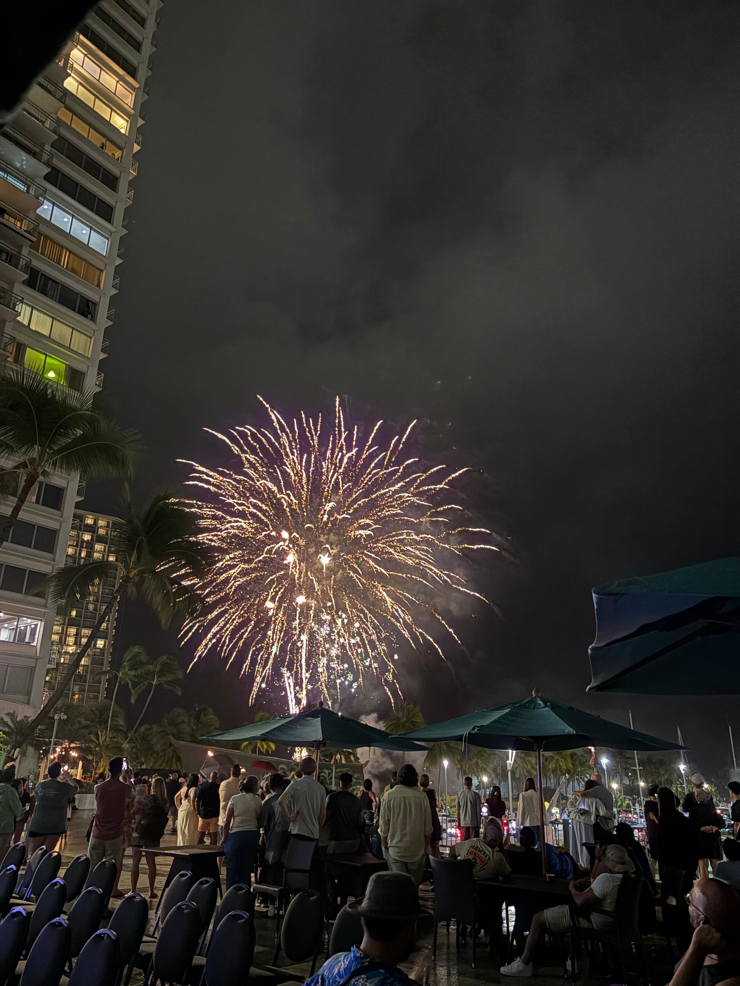 Friday Evening fireworks