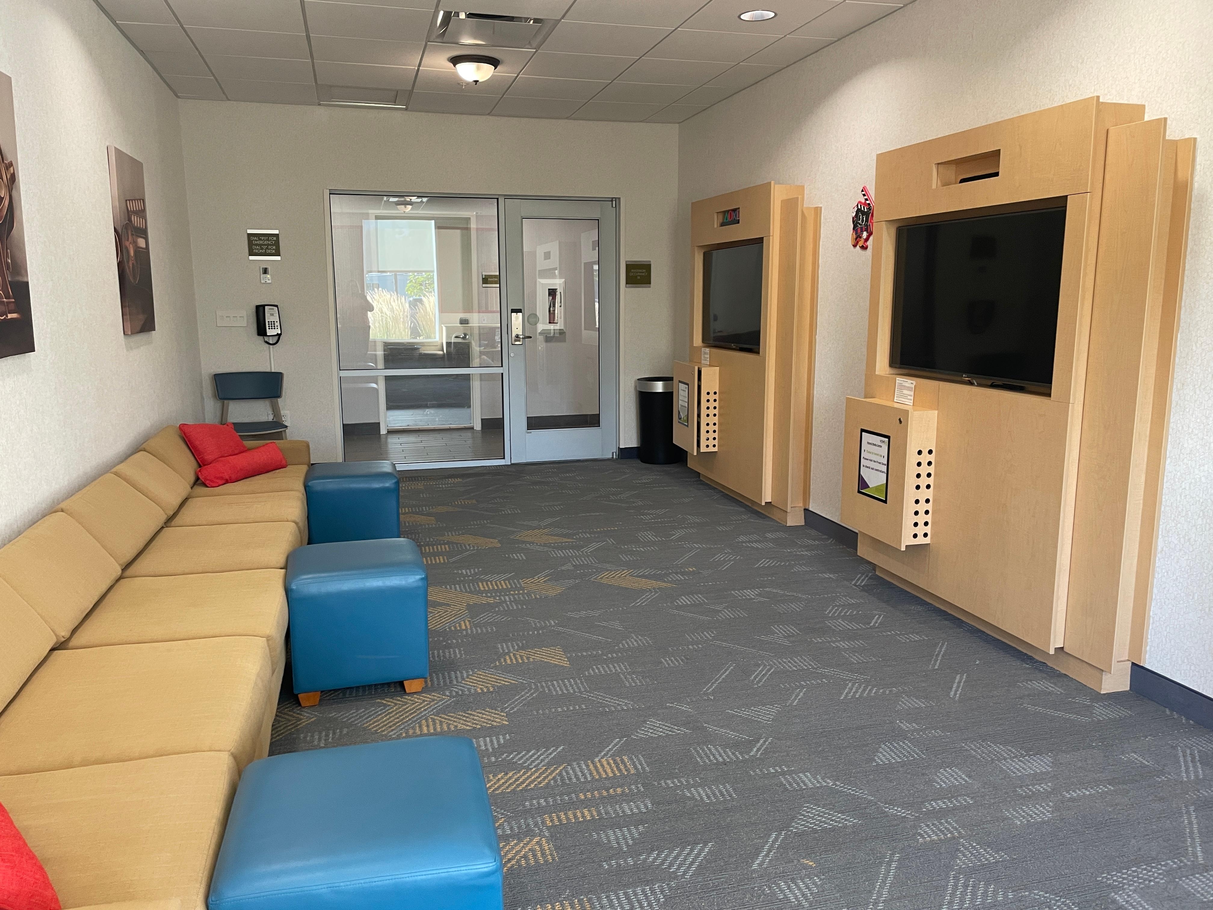 Media room - we played board games. You can also play Xbox. 