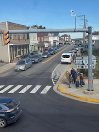 View from living room.