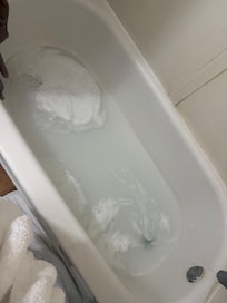 Water wouldn’t go down