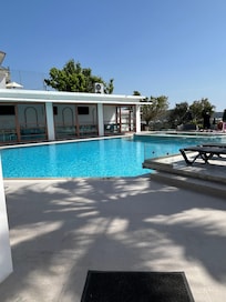 Fräscht poolområde