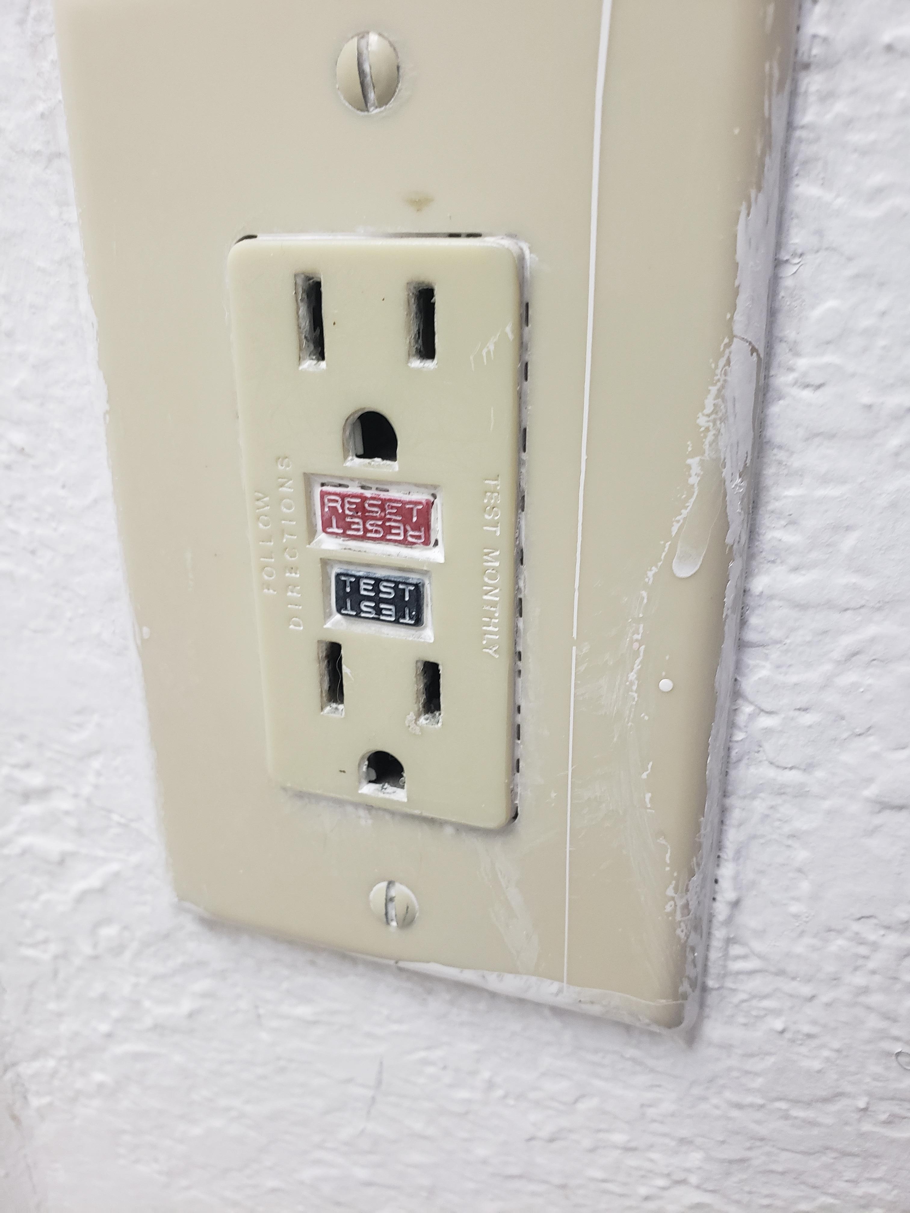 I guess it kept tripping so they sealed it on.