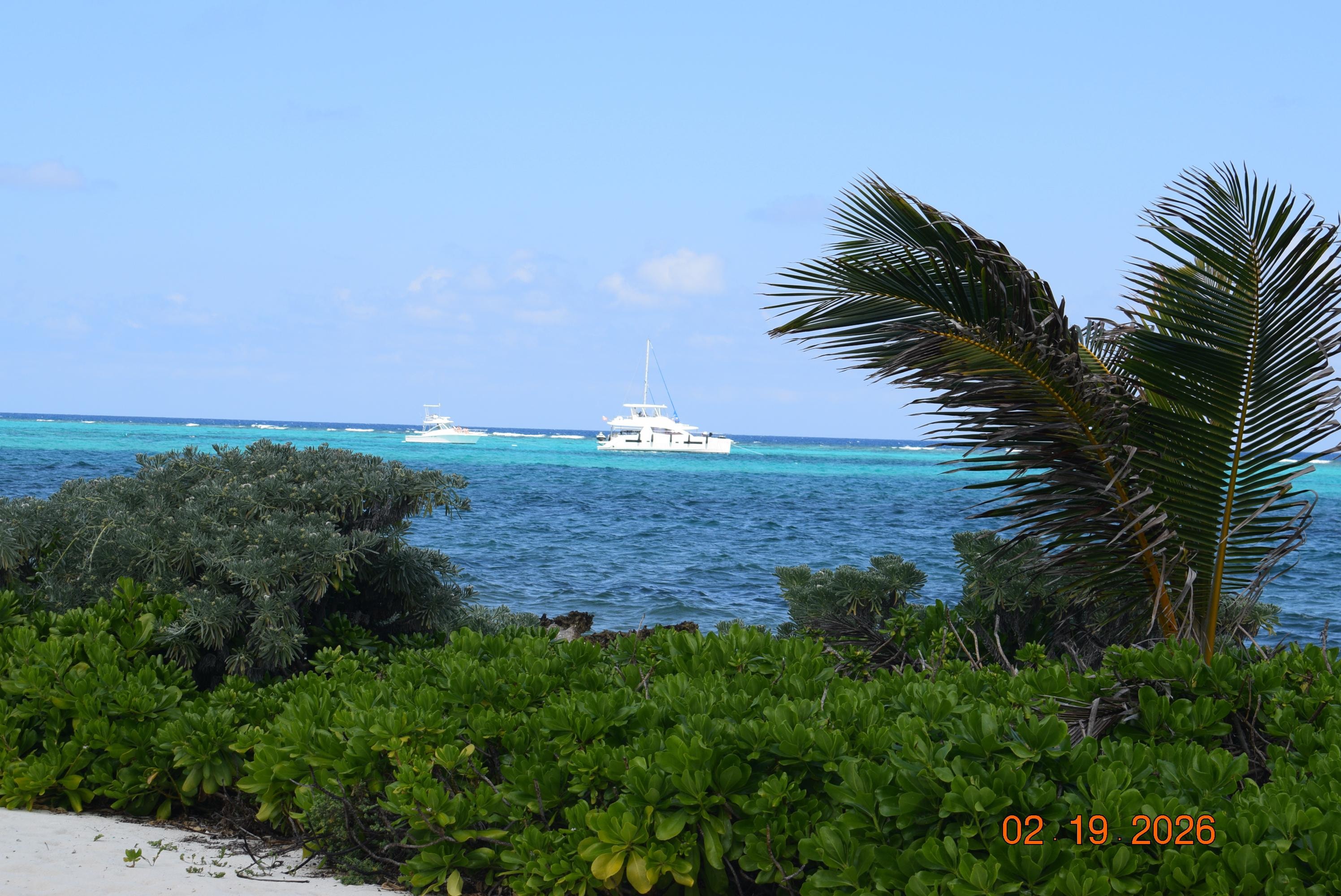 View of ocean from beach in front of Retreat