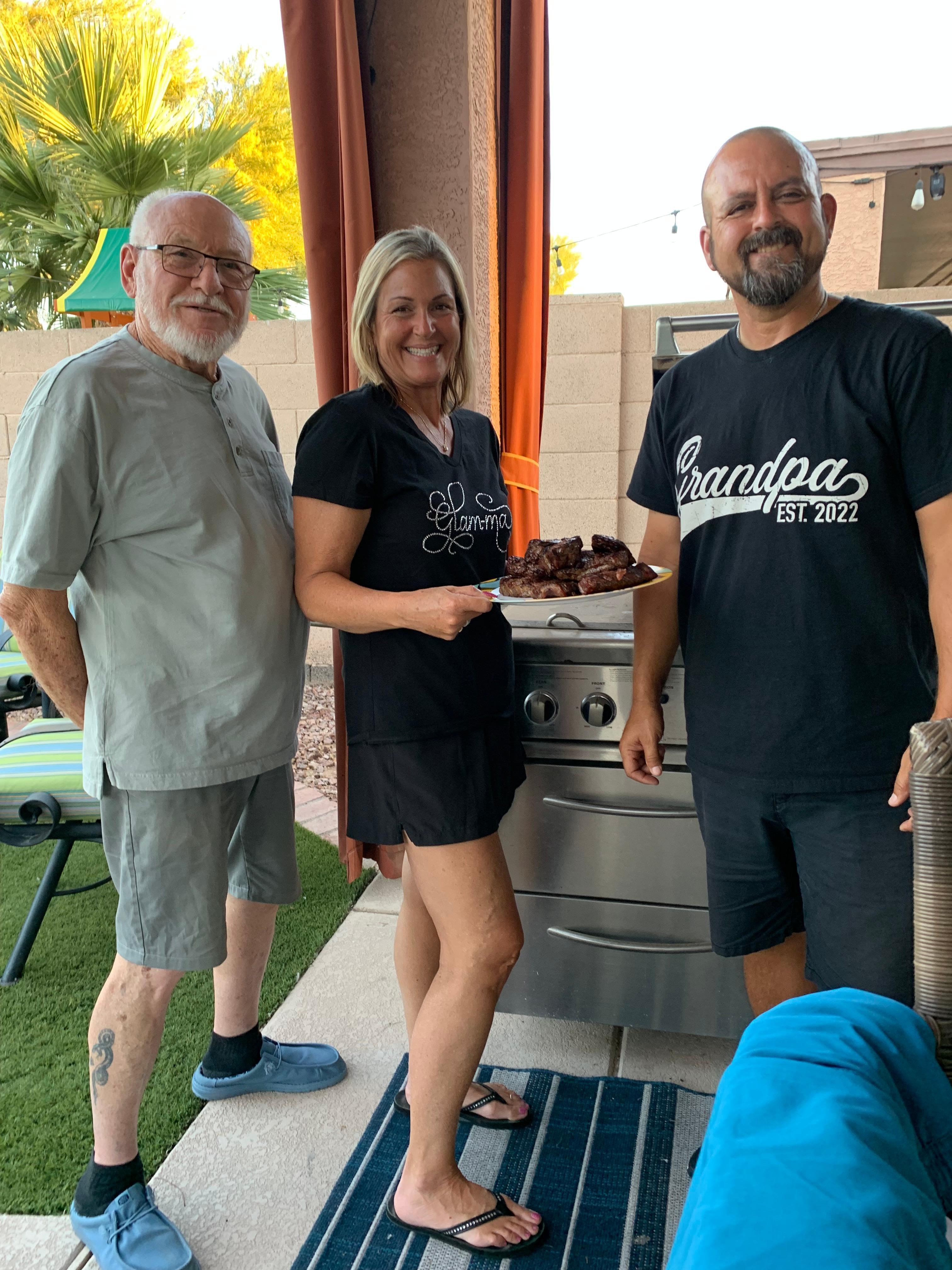 Grilling was a breeze 