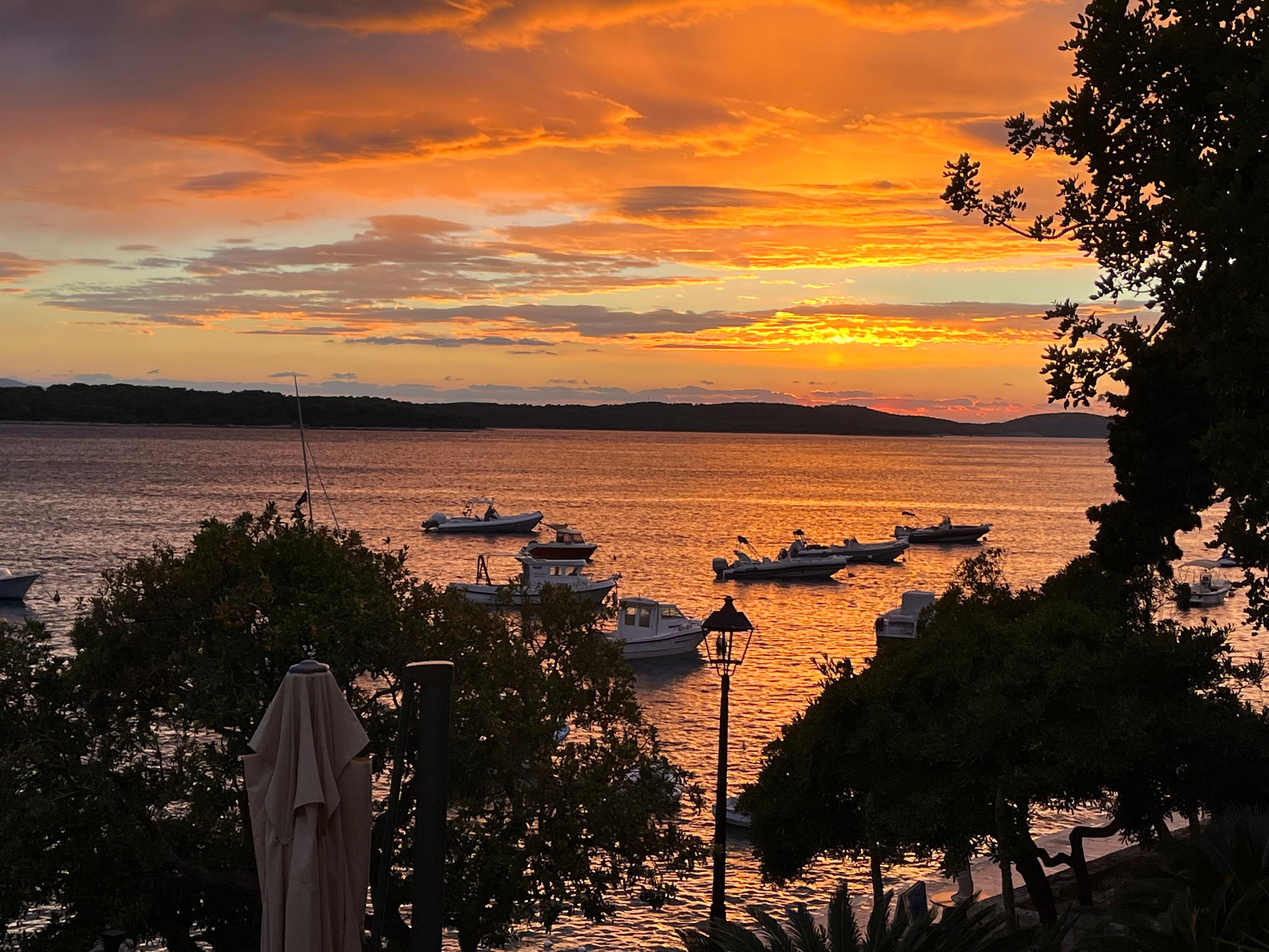 View from room balcony