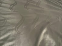 White crusty stains on blanket