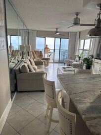 Loved the windows and the great view.