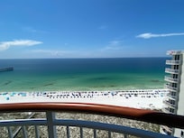 View from our balcony