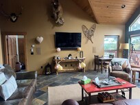 The living room very cozy
