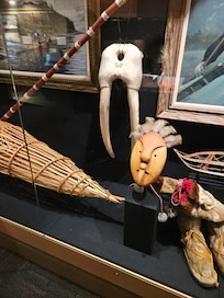 Just a sample of things at the Fairbanks visitor center.