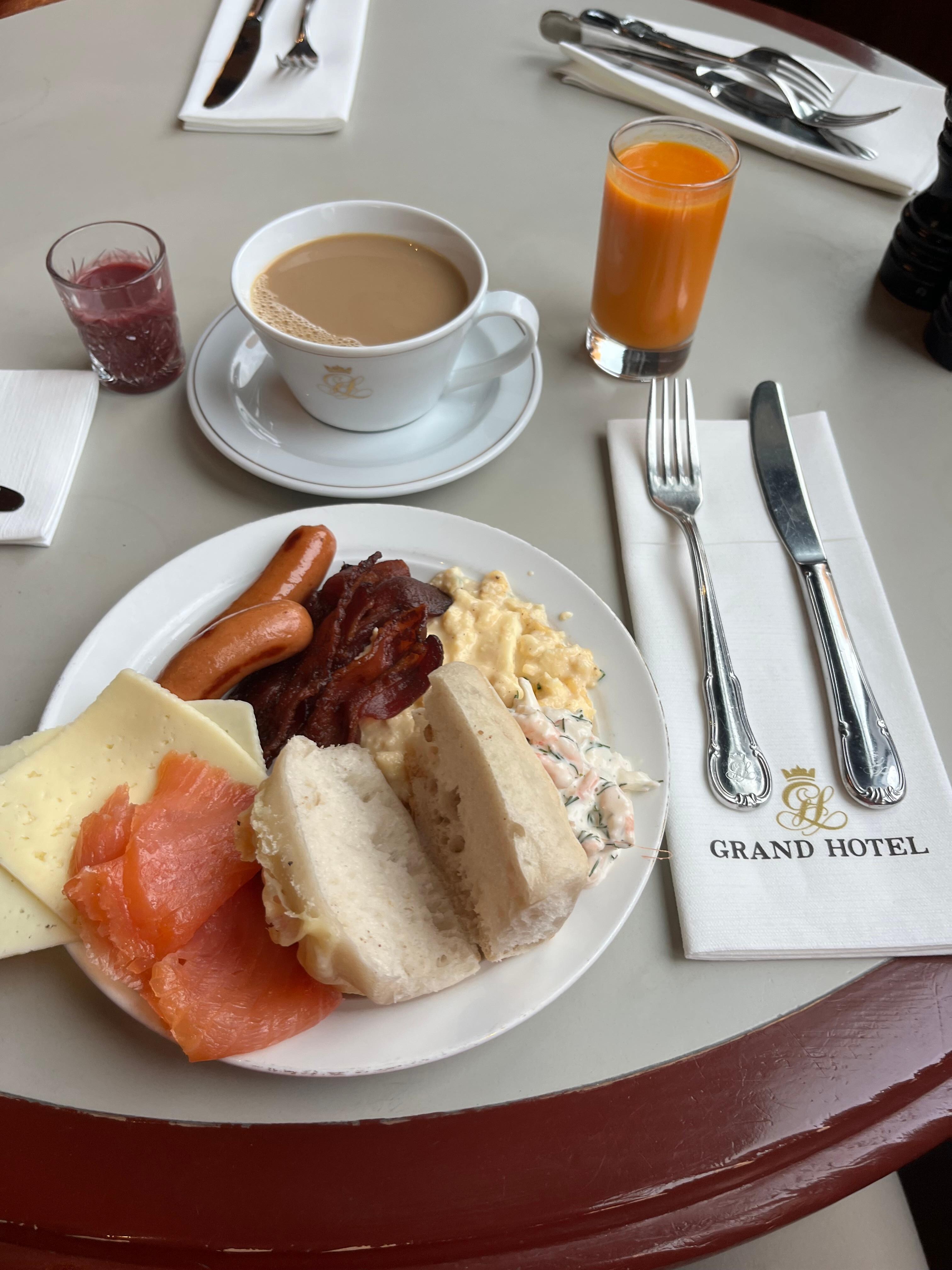 Mycket bra frukost