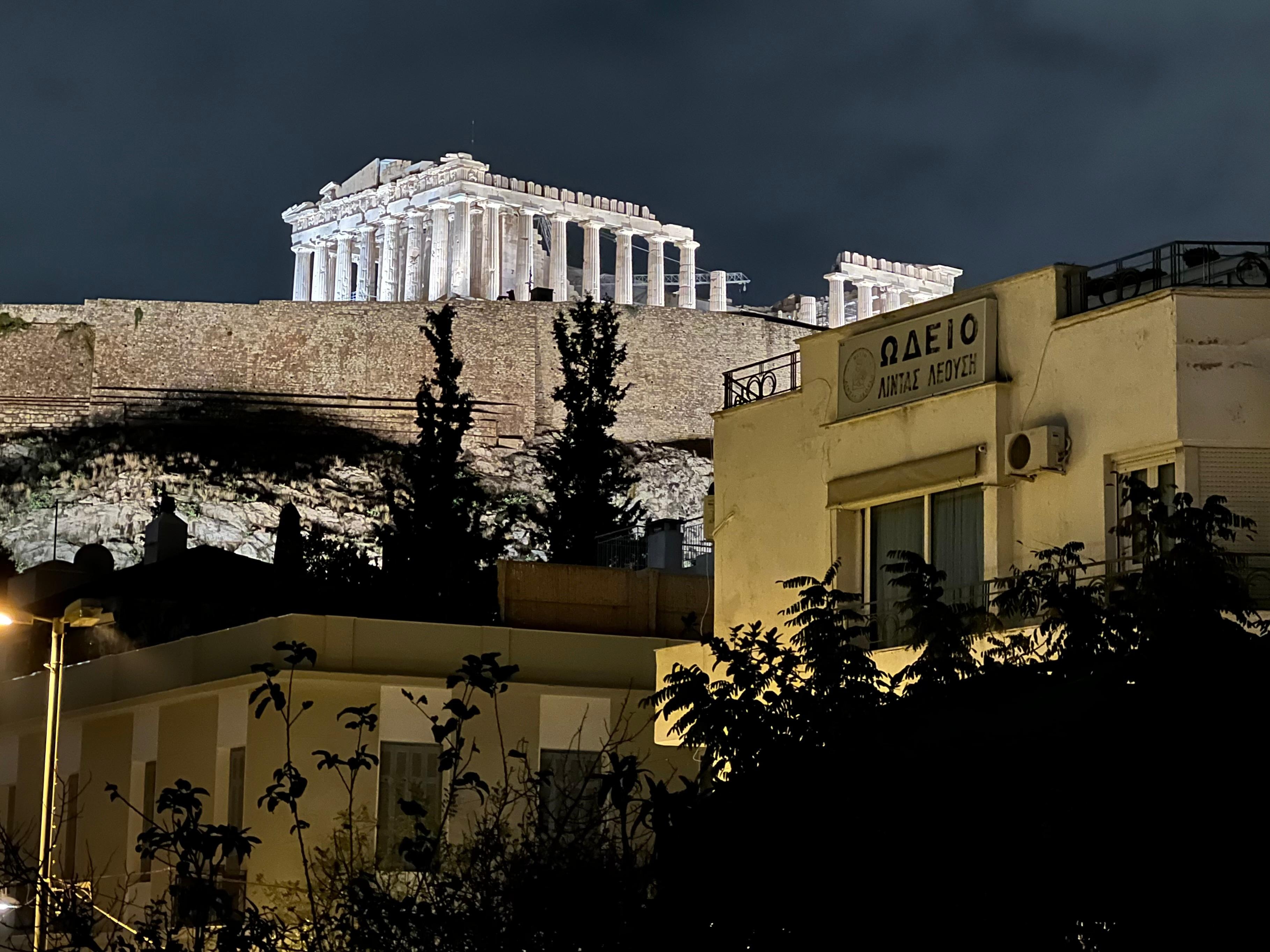 Parthenon at Night