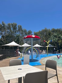 Splash park by the kids pool