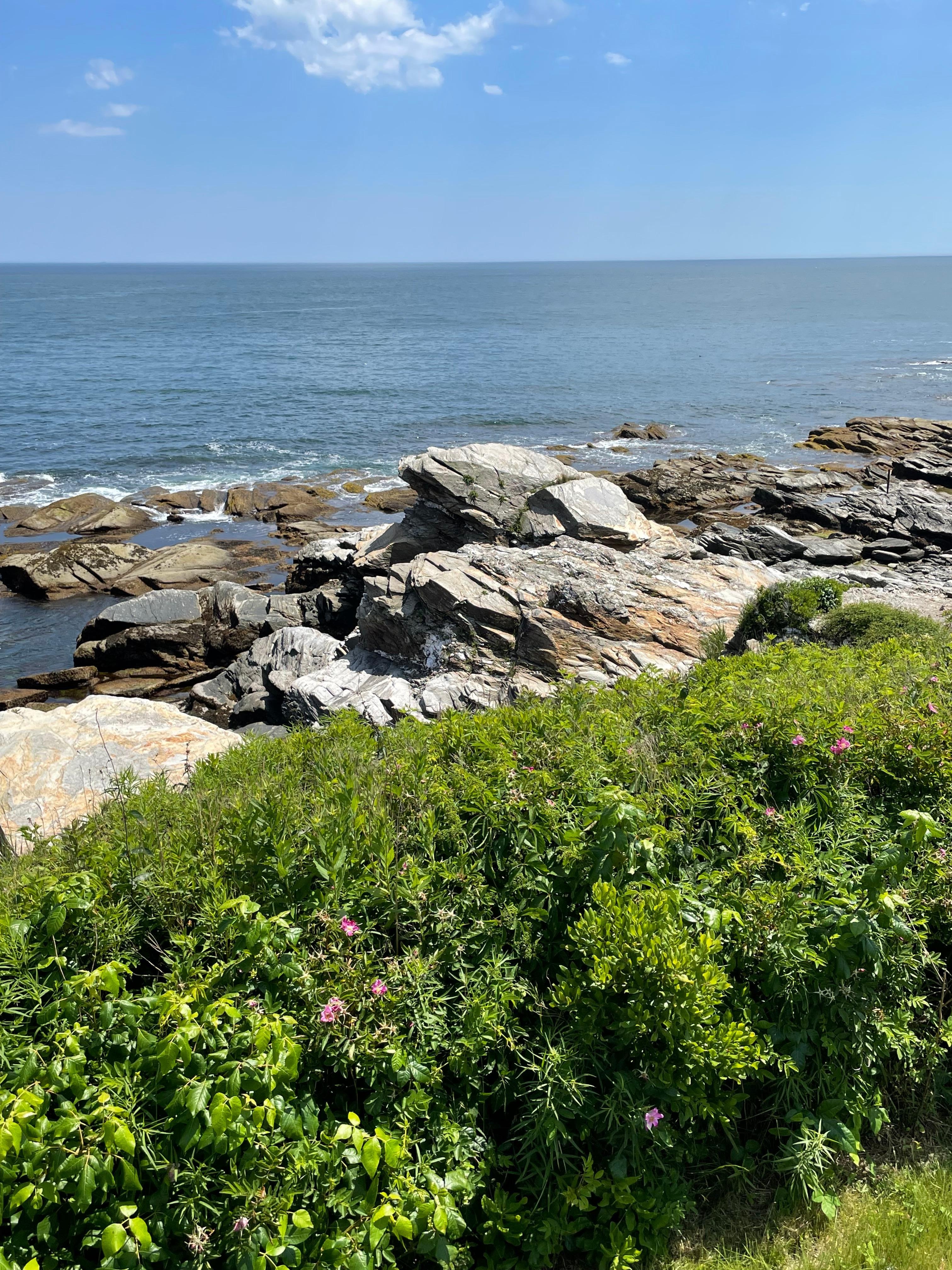 View from the Newport side of Beavertail