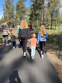 Walking to Fort Rock Park