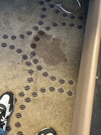 Stain in the floor