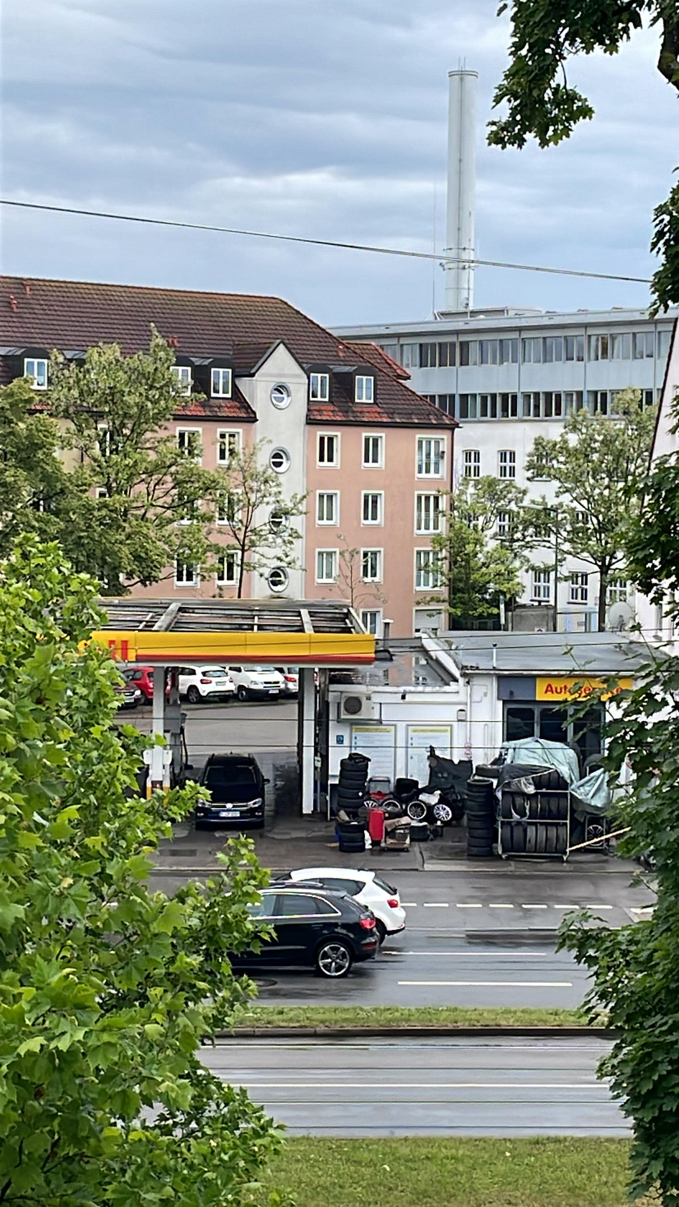 Die Fenster sind schallgeschützt!
