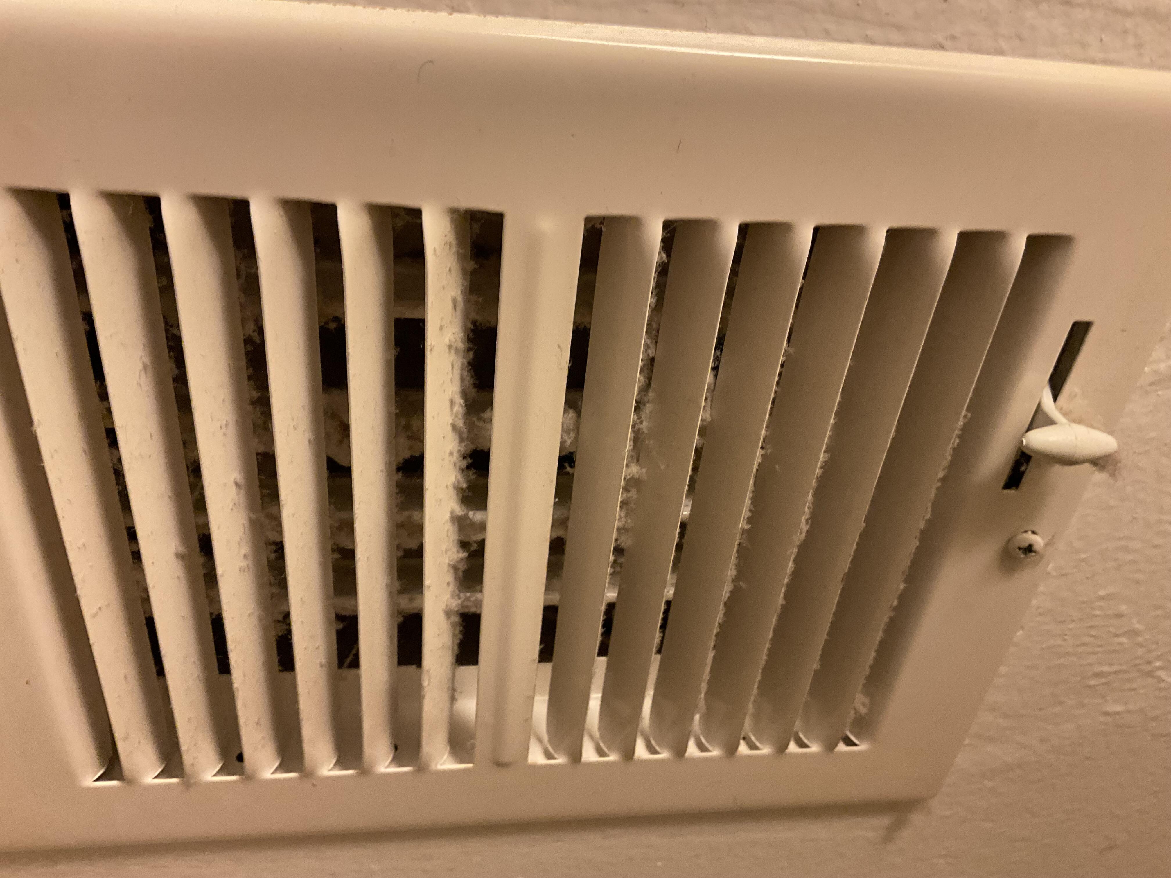 Vent in master bathroom 
