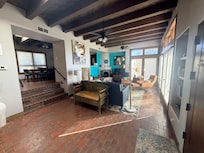 Living room and entrance