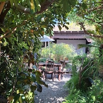 Casa de la Naturaleza bei Rio Palmas:
Restaurant, Oase, Skulpturenparkt und Beginn schöner Wanderwege.