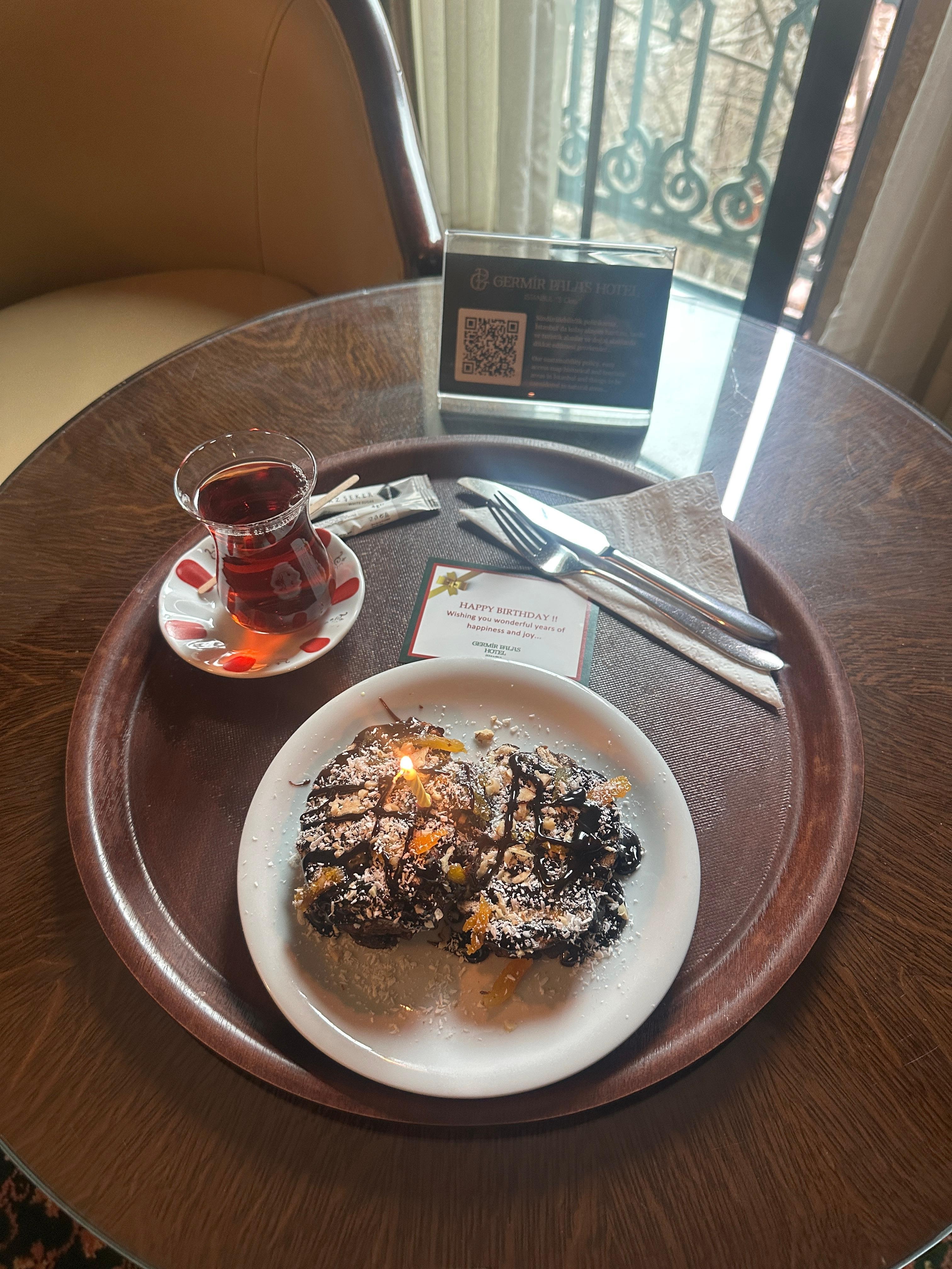 Vielen Dank für die Geburtstagsüberraschung!