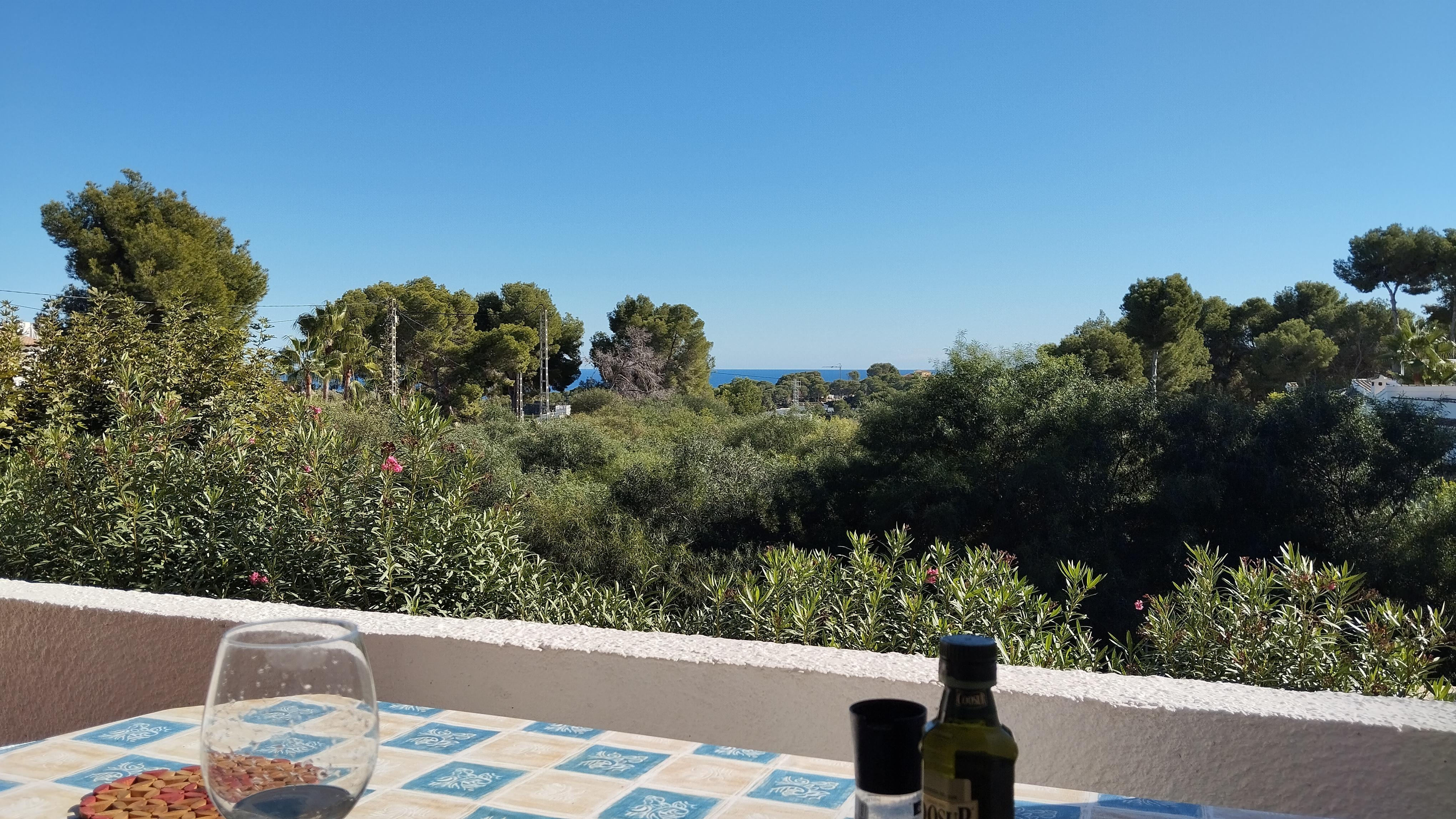 Uitzicht vanop het terrasje