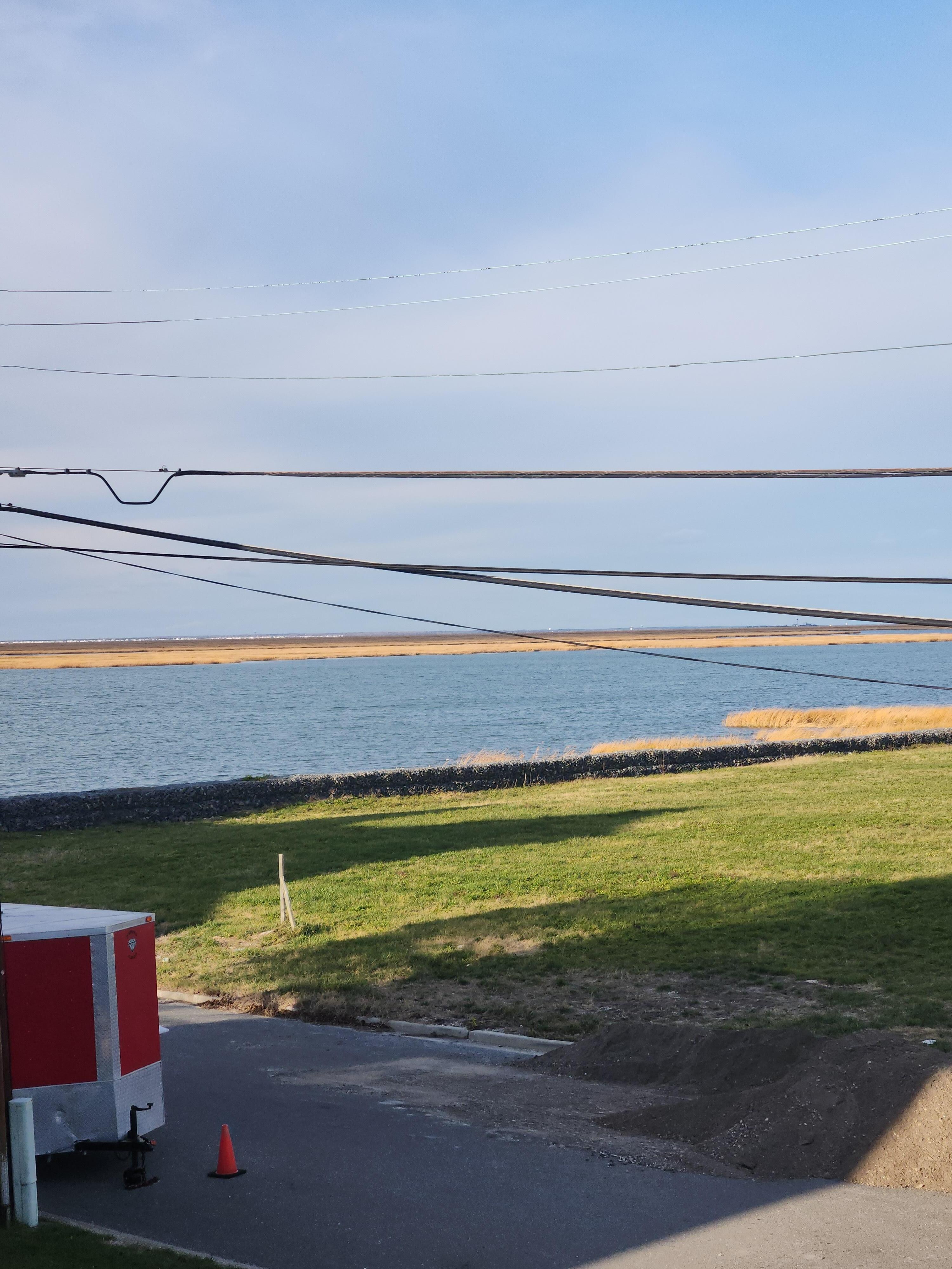 As you step out the front door...