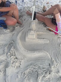 Sandy bottoms SpongeBob