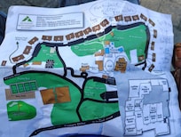 Map of resort