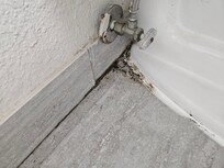 Dirt just shoved in corners.