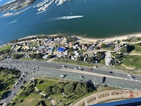 View of sideshow alley Gold Coast show