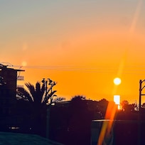 Sunset from daiquiri deck