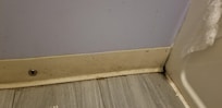 Baseboard in Bathroom