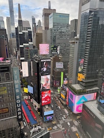 Photo from our room- Times Square View (not a free upgrade)