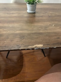 Delaminated cheap tabke