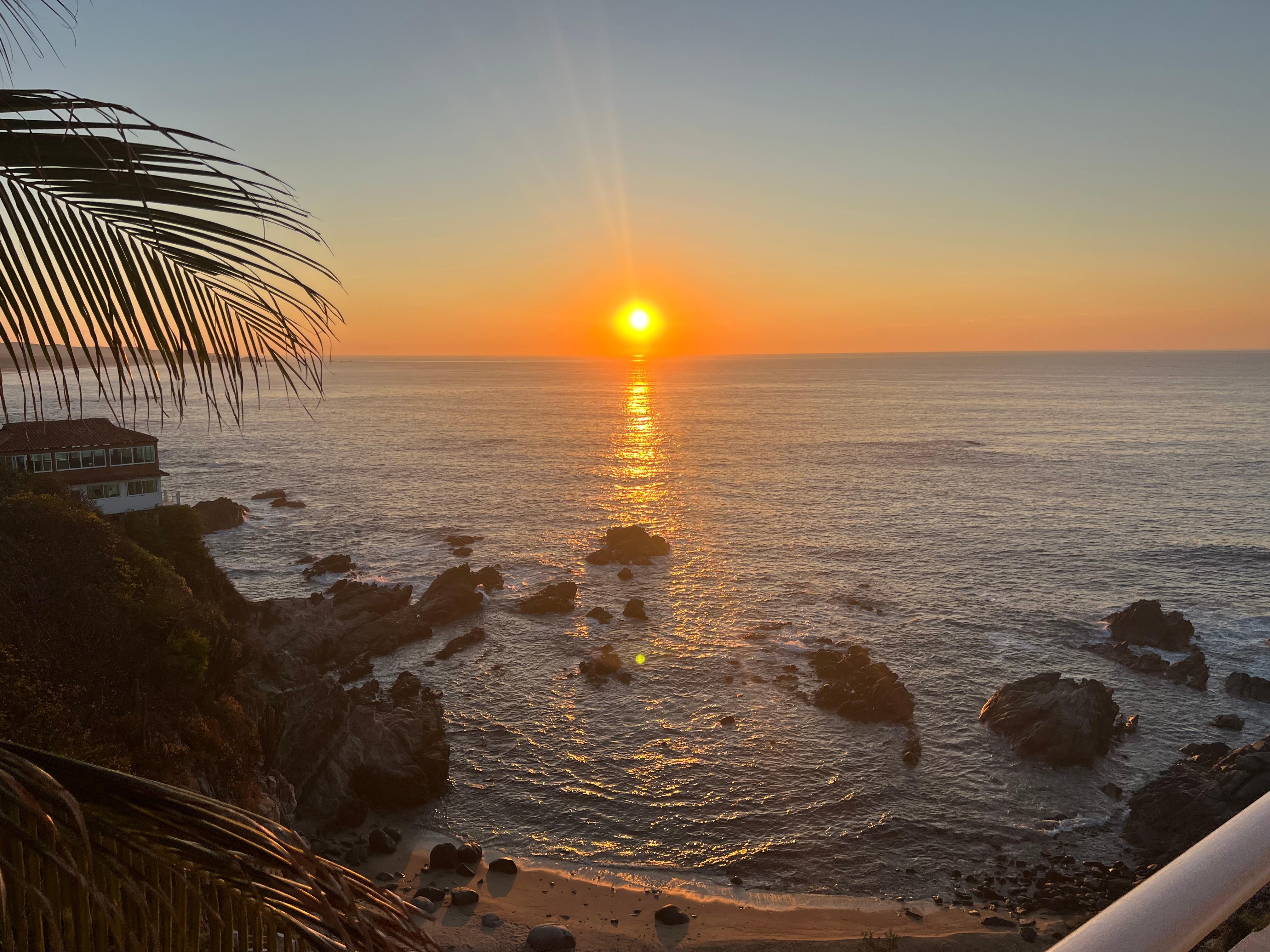 Lo mejor del lugar sin duda son los amaneceres y los atardeceres