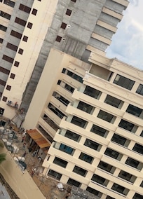 Construction all around the property