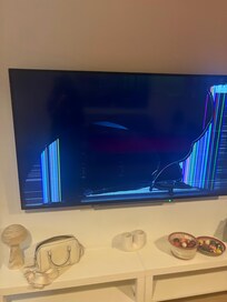 Broken tv