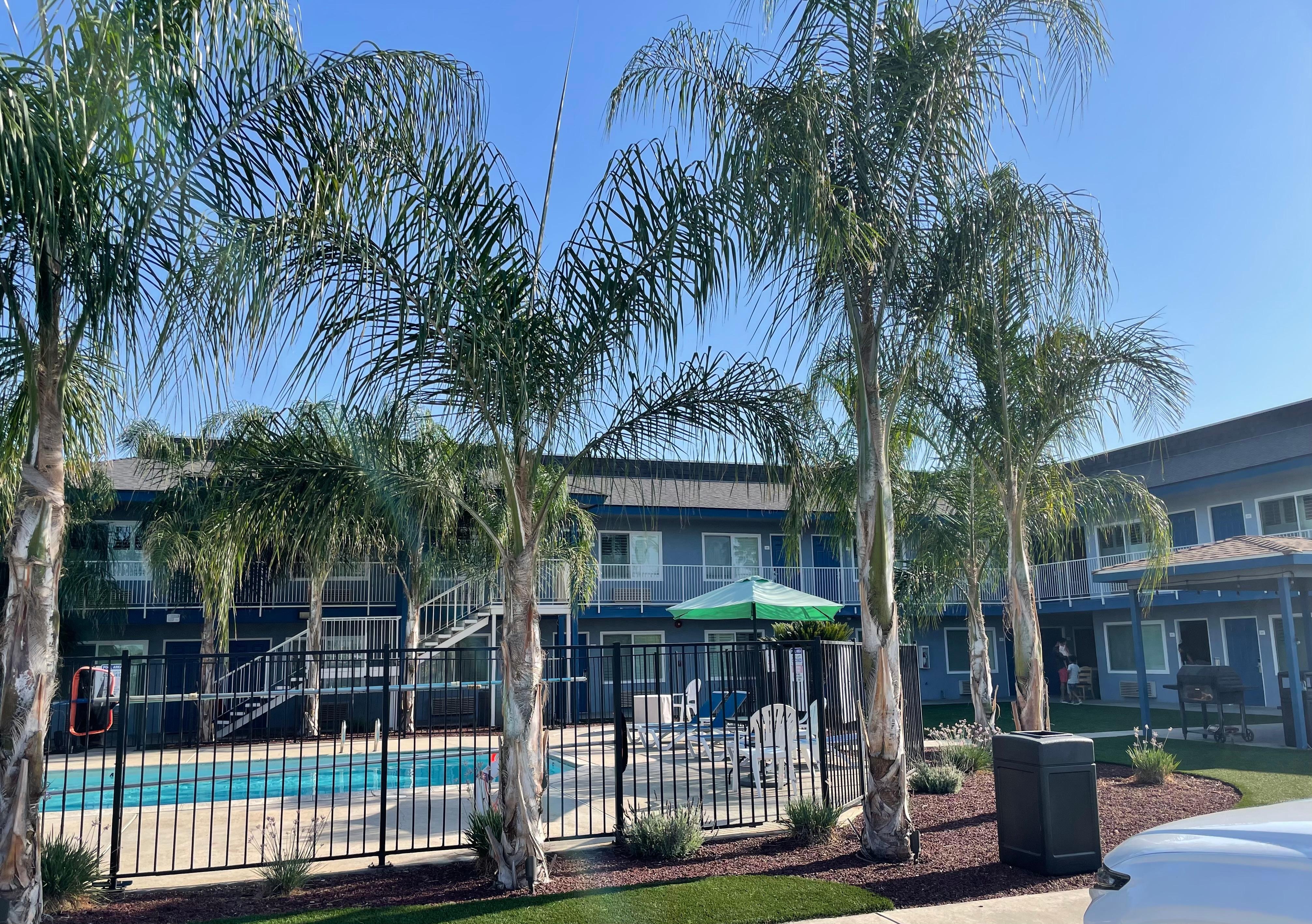 Pool was nice & clean with a grill & picnic table near by.
