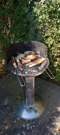 Der Grill war optimal.