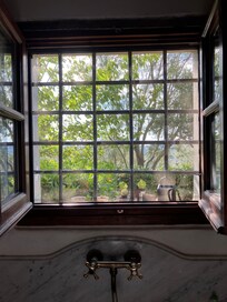Vue depuis la fenêtre de la cuisine