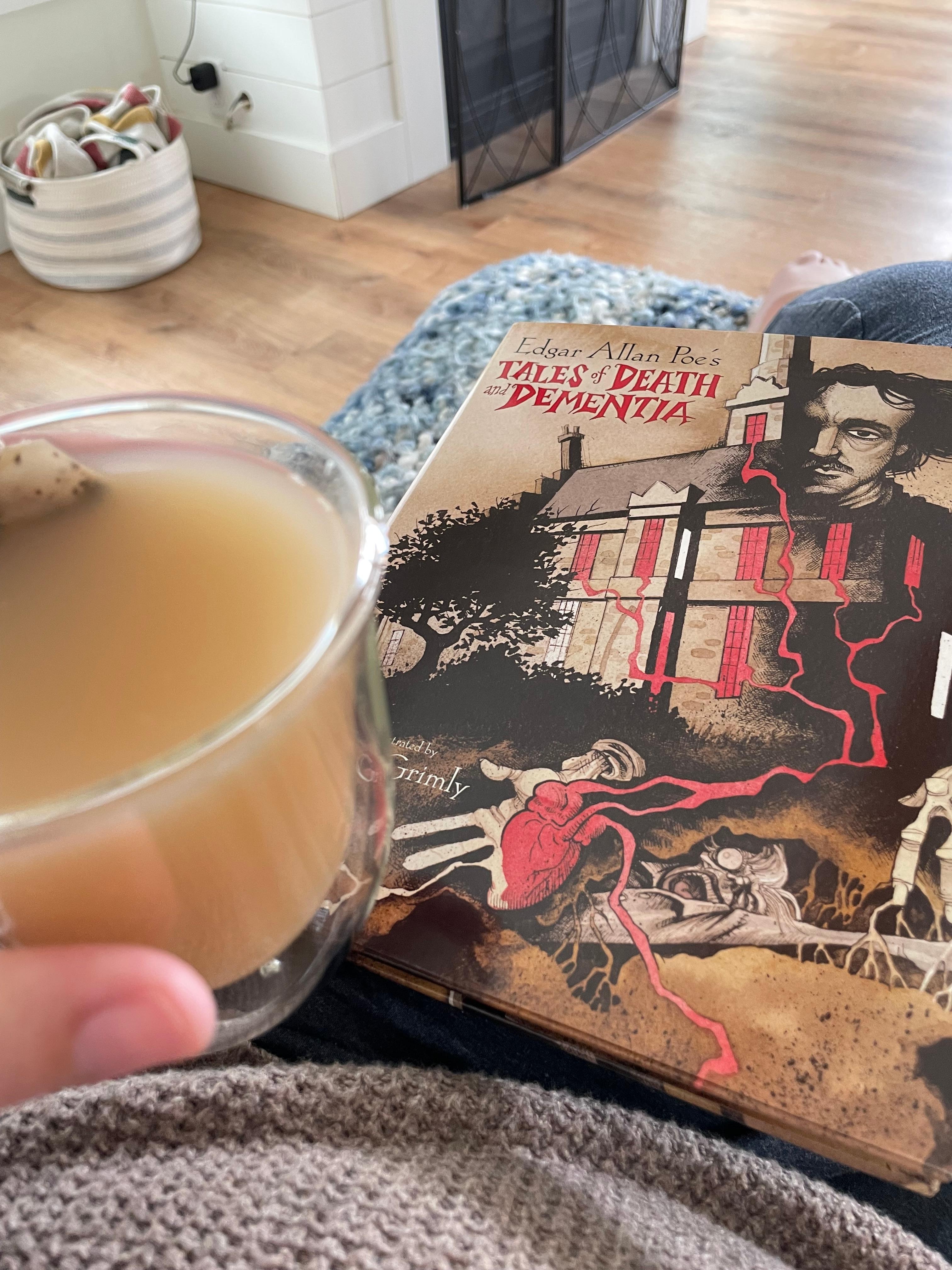 reading and relaxing