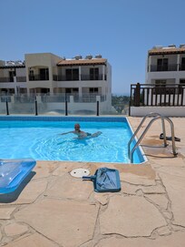 One of the pools