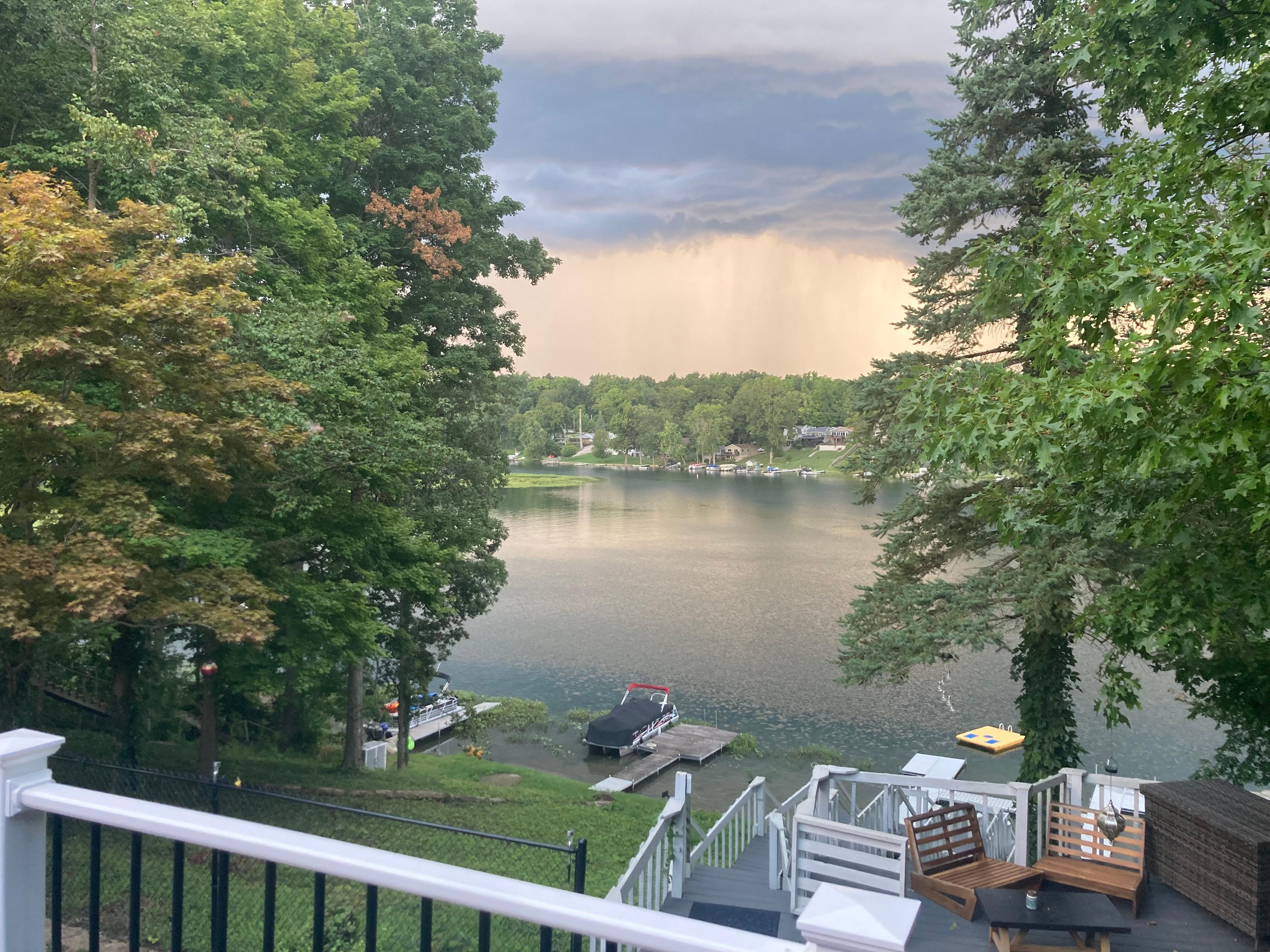 View from the upper deck